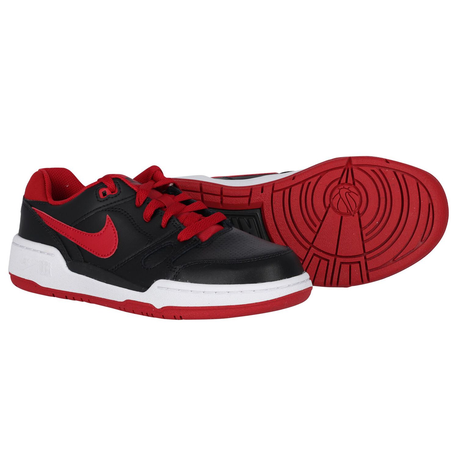 Black & Red Full Force Low Trainers, 1, hi-res image number null