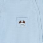 Baby Boys Blue Puppy Romper ( 2-Pack ), 2, hi-res