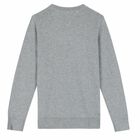 Boys Grey Logo Jumper, 1, hi-res