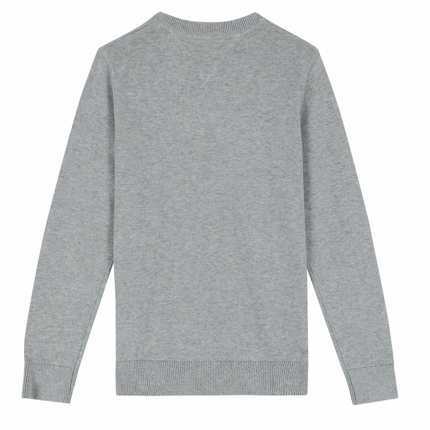 Boys Grey Logo Jumper, 1, hi-res
