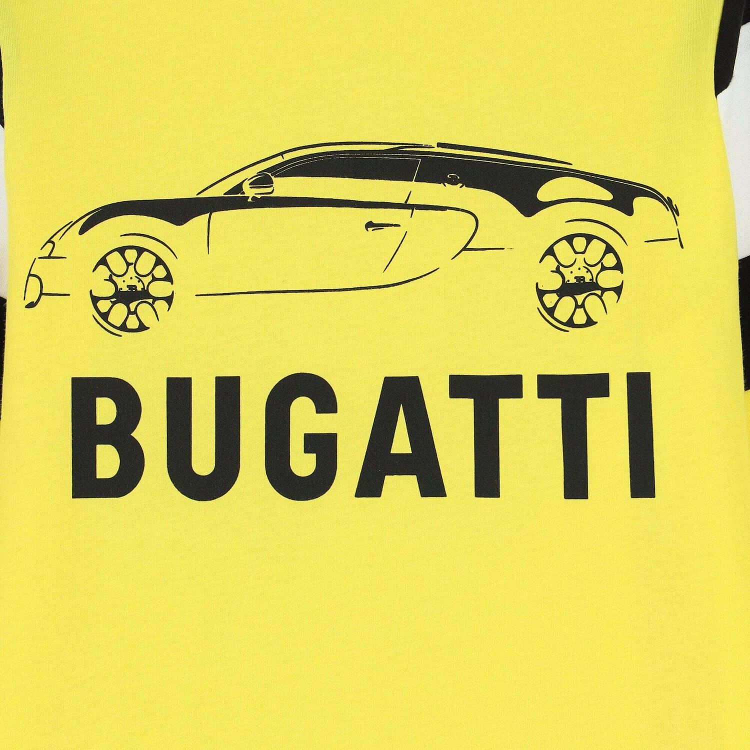 Boys Yellow Logo Long Sleeve Top, 1, hi-res