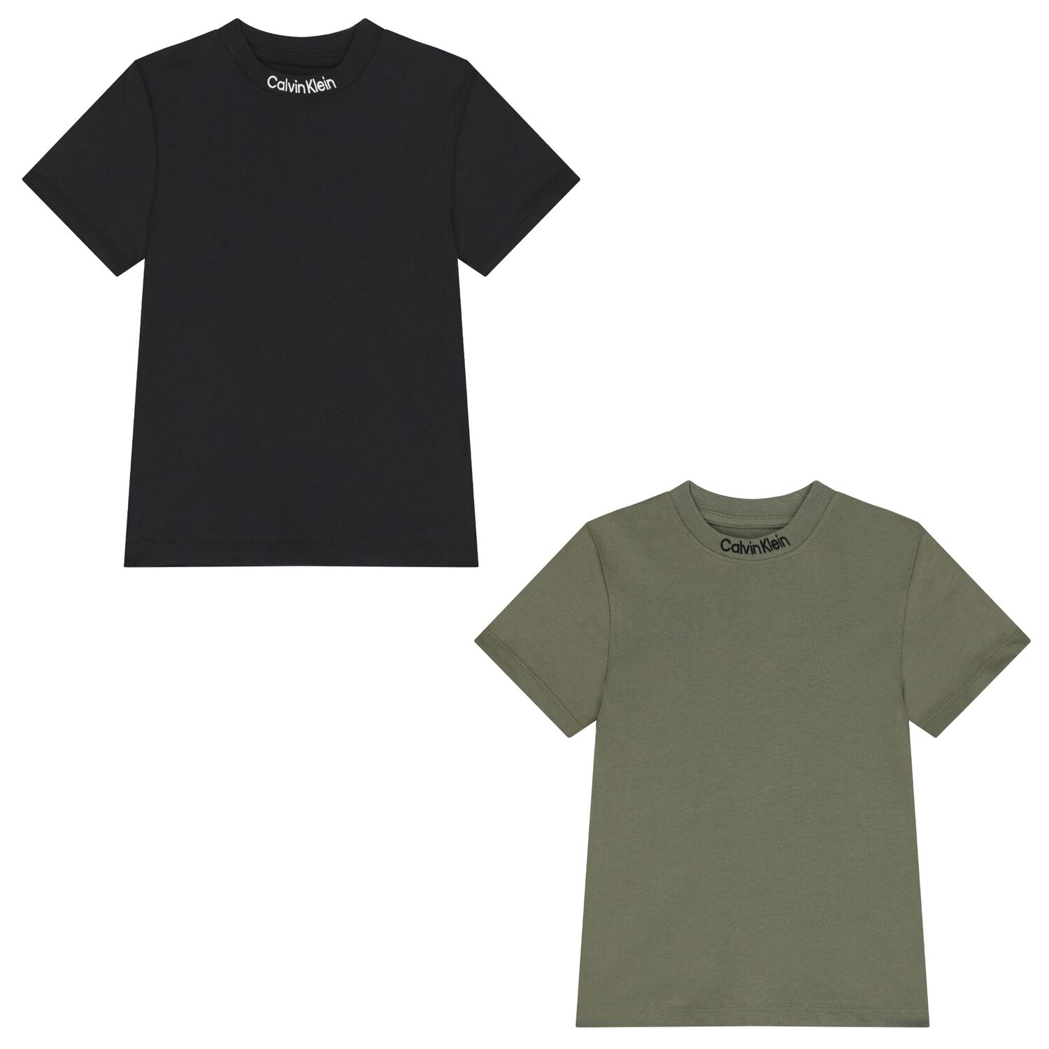 Boys Black & Green Logo T-Shirts ( 2-Pack ), 1, hi-res