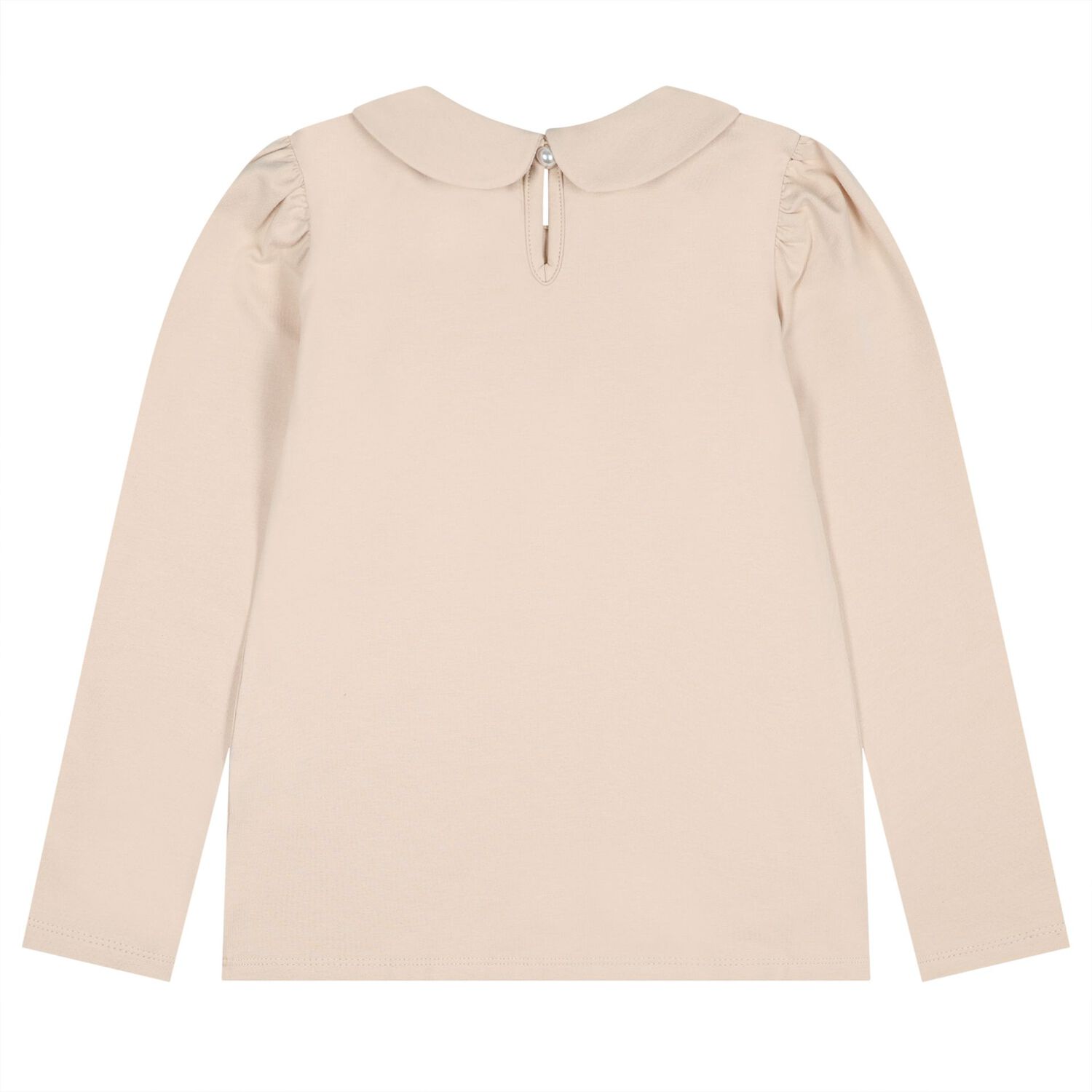 Girls Ivory & Beige Key Skirt Set, 2, hi-res
