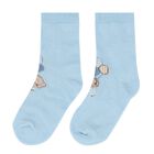 Baby Boys Blue & White Socks ( 4-Pack ), 3, hi-res