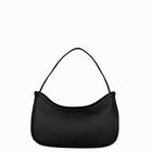 Girls Black Leather Handbag, 1, hi-res