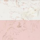 Baby Girls Ivory & Pink Geo Map Baby Nest, 1, hi-res