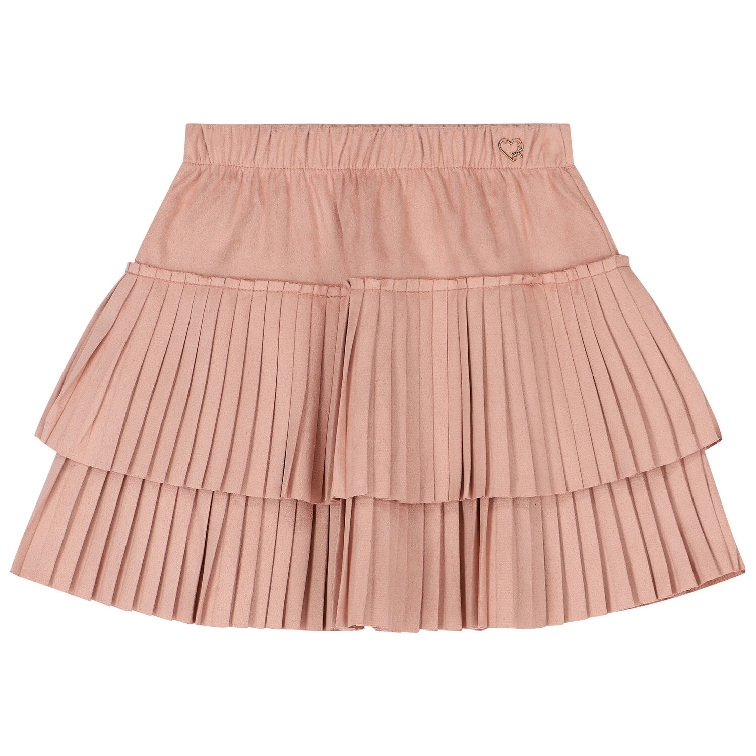 Girls Pink Pleated Skirt, 2, hi-res image number null