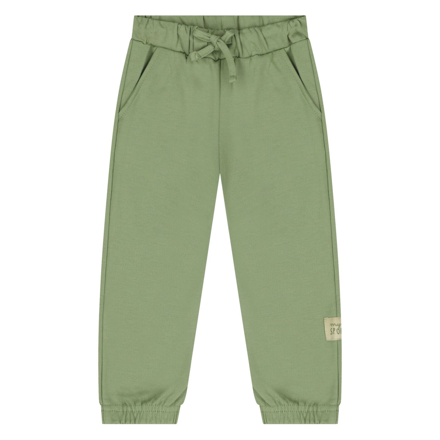 Younger Boys Ivory, Green & Beige Tracksuit ( 3-Piece ), 1, hi-res