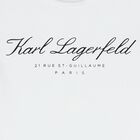 Girls White Logo T-Shirt, 2, hi-res