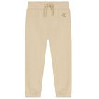 Beige Logo Tracksuit, 2, hi-res