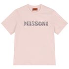 Girls Pink Logo T-Shirt, 1, hi-res