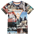 Boys Multi-Colored Logo T-Shirt, 1, hi-res