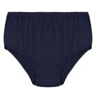 Baby Girls Navy Blue Logo Dress Set, 1, hi-res