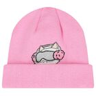 Baby Girls Pink Choupette Logo Hat, 1, hi-res