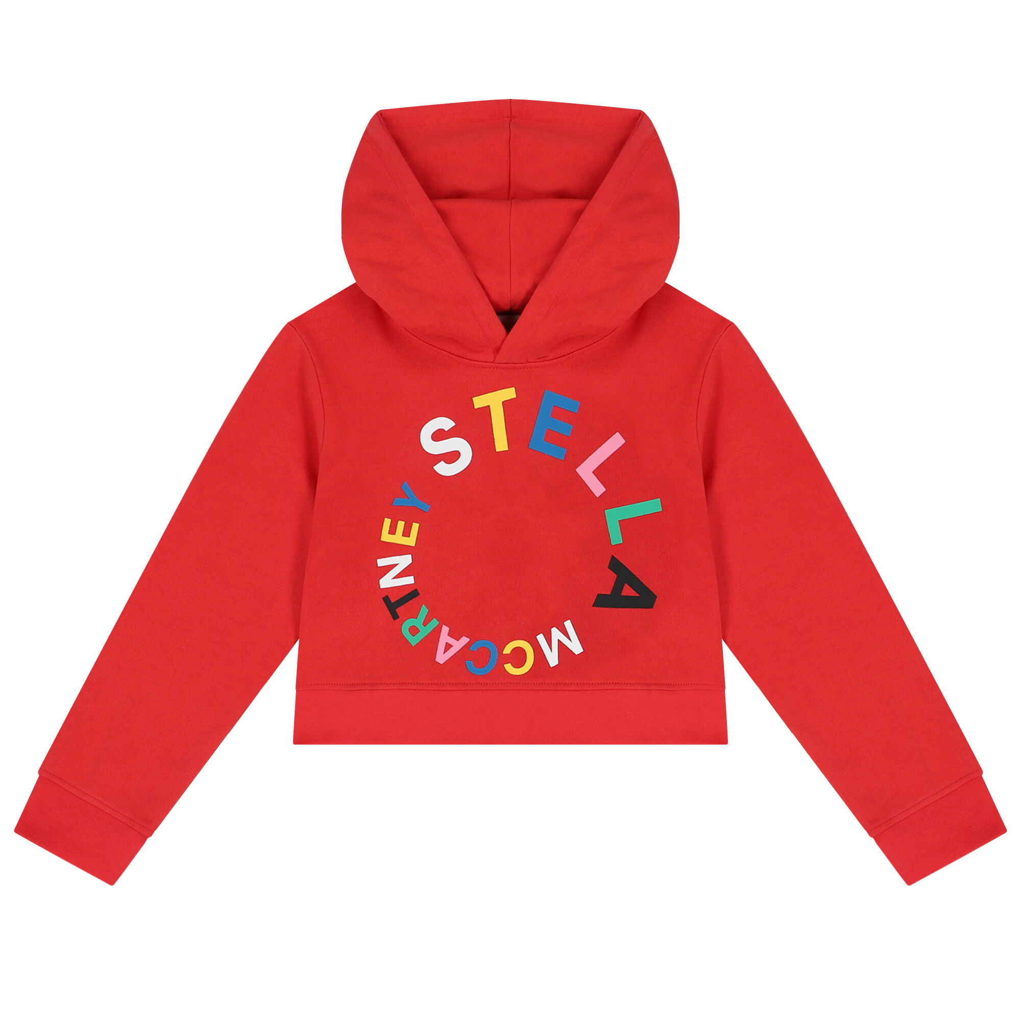 Red hooded top hot sale