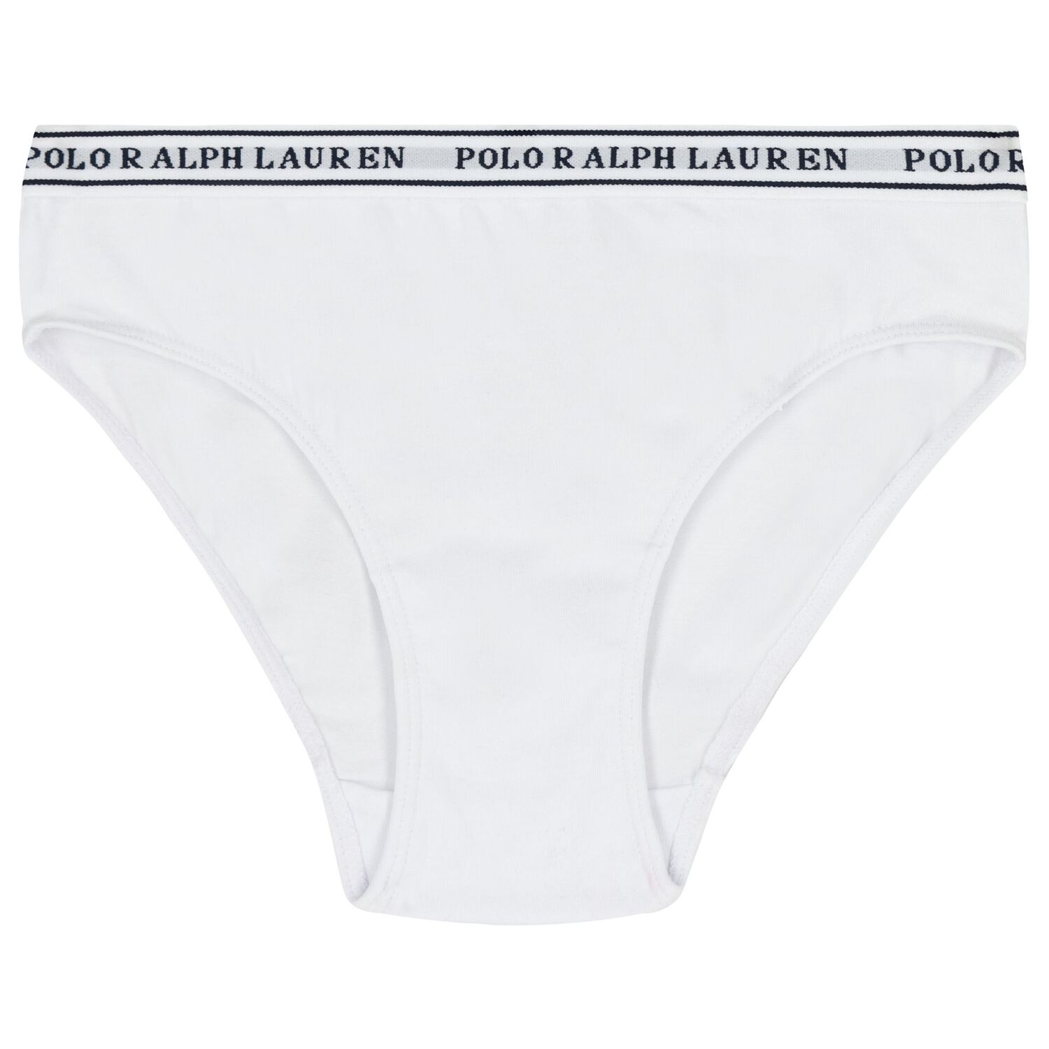 Girls White & Pink Bikini Brief ( 5-Pack ), 1, hi-res