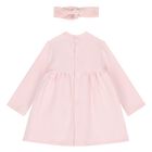 Baby Girls Pink Floral Dress Set, 1, hi-res