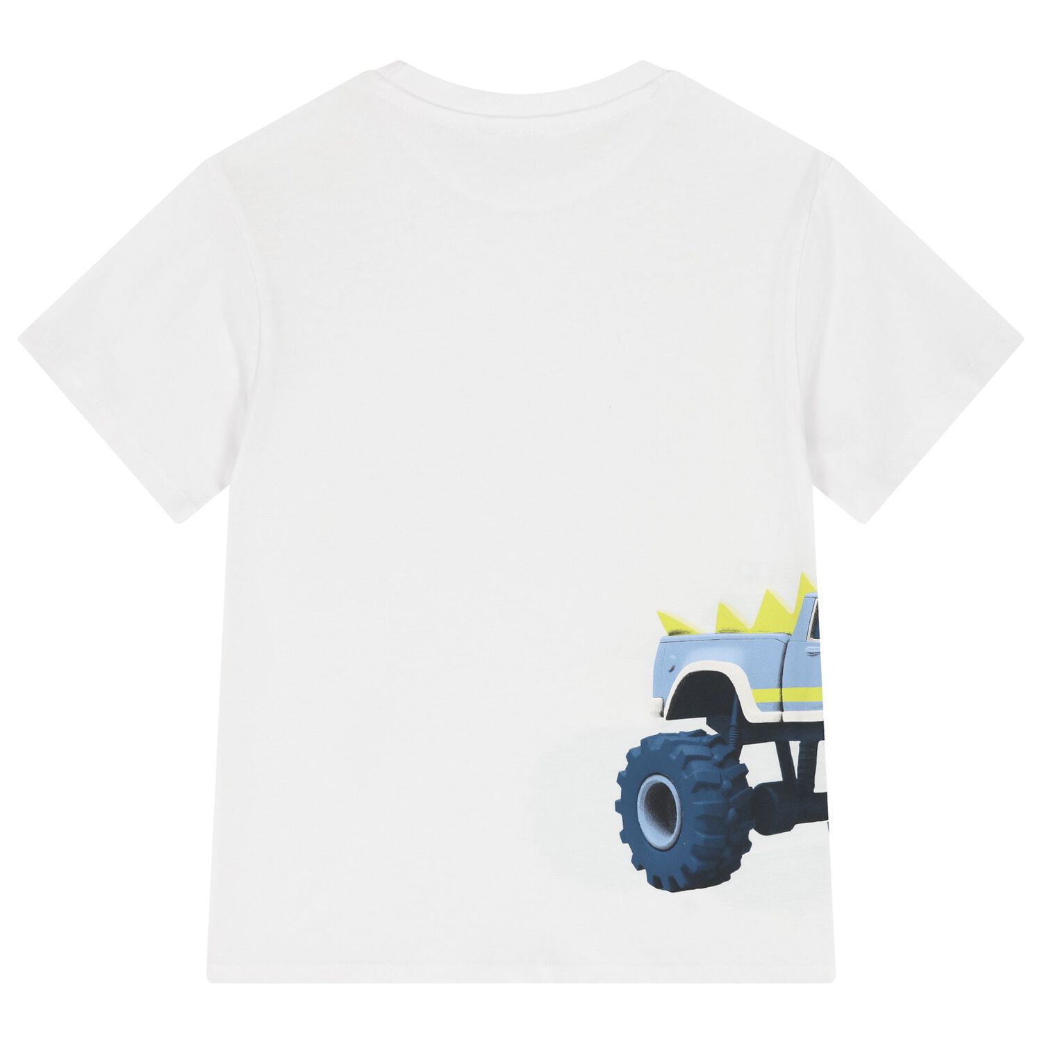 Boys White & Blue Shorts Set, 2, hi-res