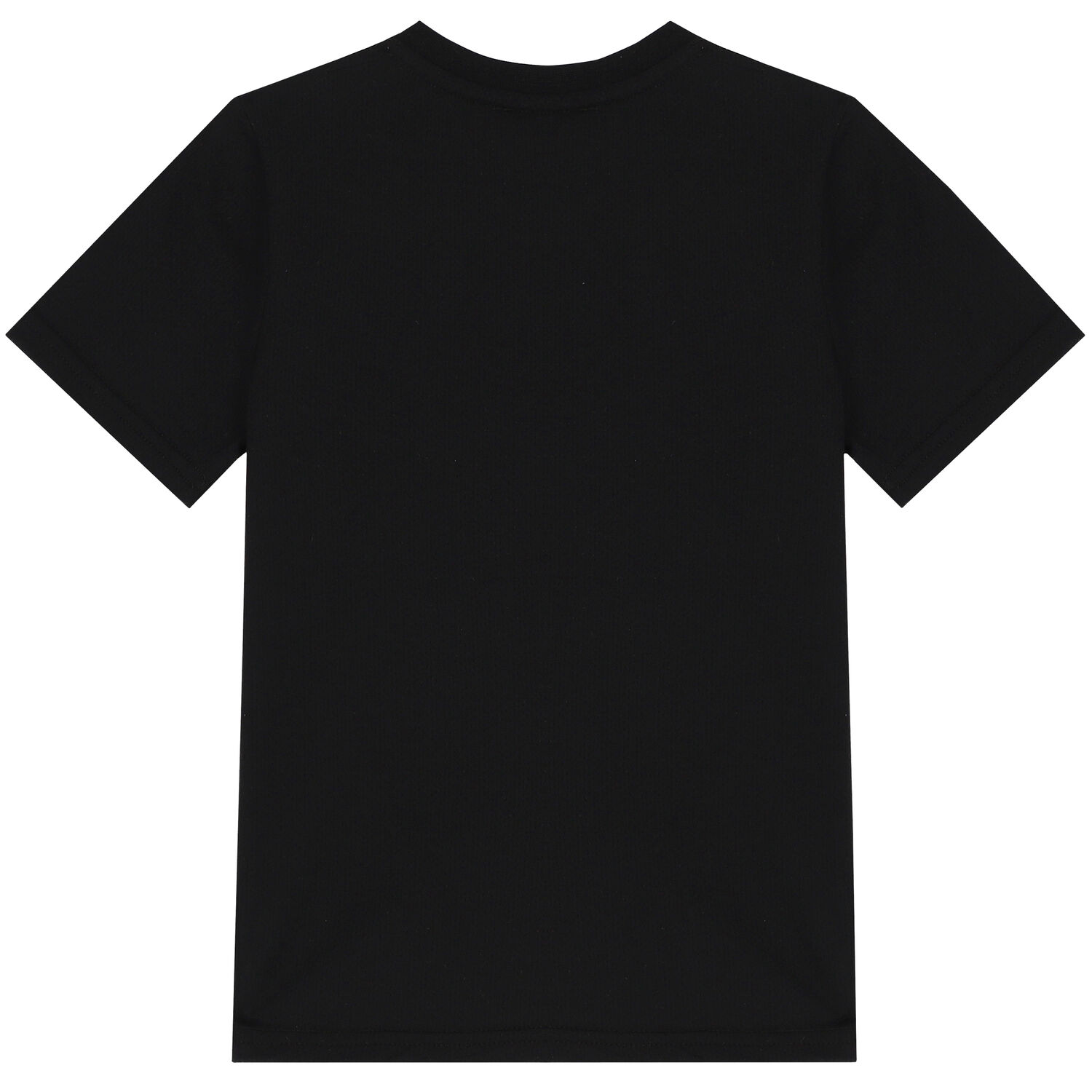 Boys Black Logo T-Shirt, 1, hi-res
