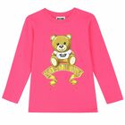 Girls Pink Logo Leggings Set, 1, hi-res