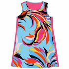 Girls Pink Logo Dress, 1, hi-res