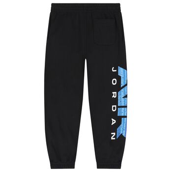 Boys Black Jordan Logo Joggers