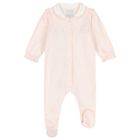 Baby Girls Pink Bunny Babygrow Set, 1, hi-res