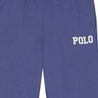 Boys Blue Cotton Jersey Joggers, 1, hi-res