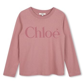 Girls Mini Me Pink Long Sleeve Top