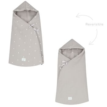 Grey Logo Reversible Baby Nest