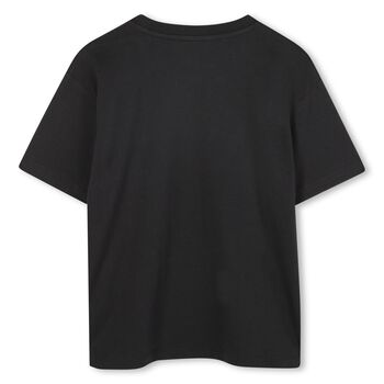 Boys Black Logo T-Shirt