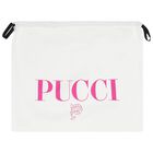 Baby Girls Pink & Ivory Iride Blanket, 2, hi-res