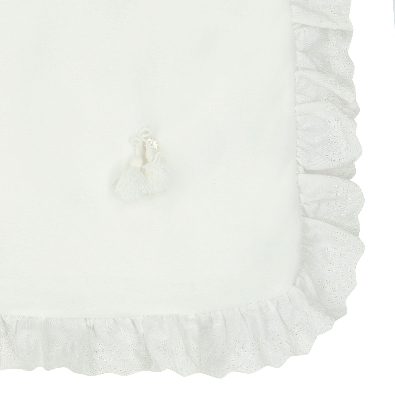 Baby Girls Ivory Blanket, 1, hi-res image number null