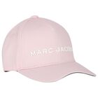 Girls Pink Logo Cap, 2, hi-res