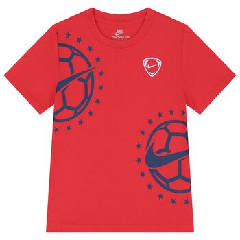 Boys Red Logo T-Shirt