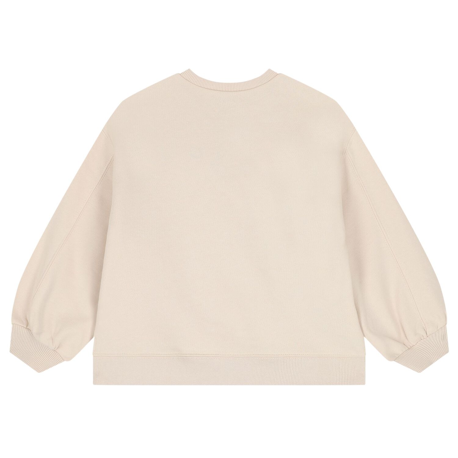 Girls Beige Puppy Tracksuit, 1, hi-res