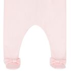 Baby Girls Pink & White Babygrow Set, 1, hi-res