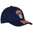Boys Navy Blue Disney Logo Cap, 1, hi-res