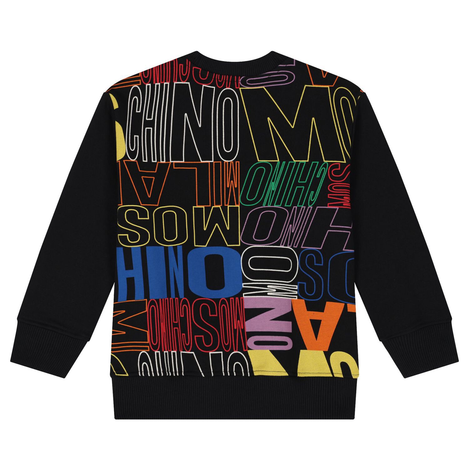 Black Logo Sweatshirt, 1, hi-res