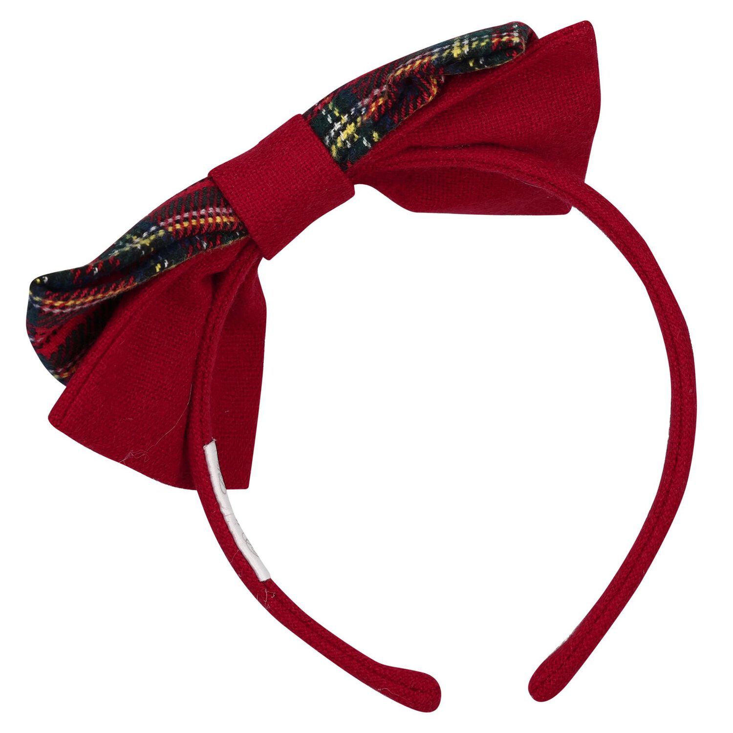 Girls Red Velvet Bow Headband, 1, hi-res image number null