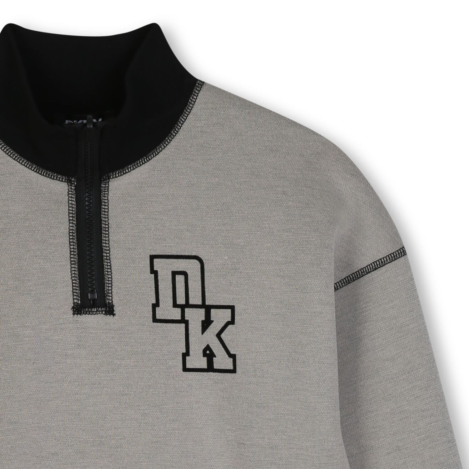 Boys Beige & Black Reversible Sweatshirt, 1, hi-res