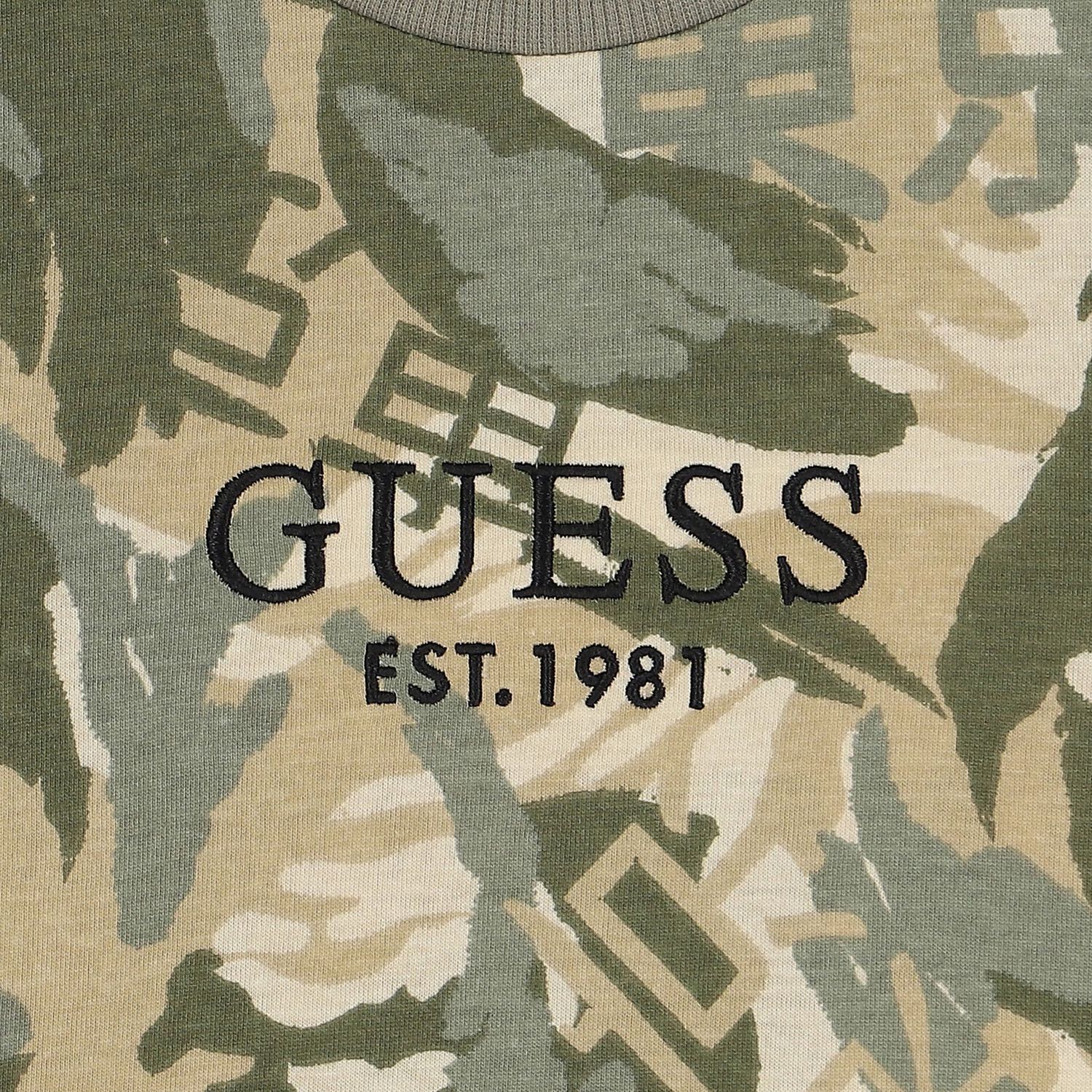 Boys Beige Logo T-Shirt, 1, hi-res