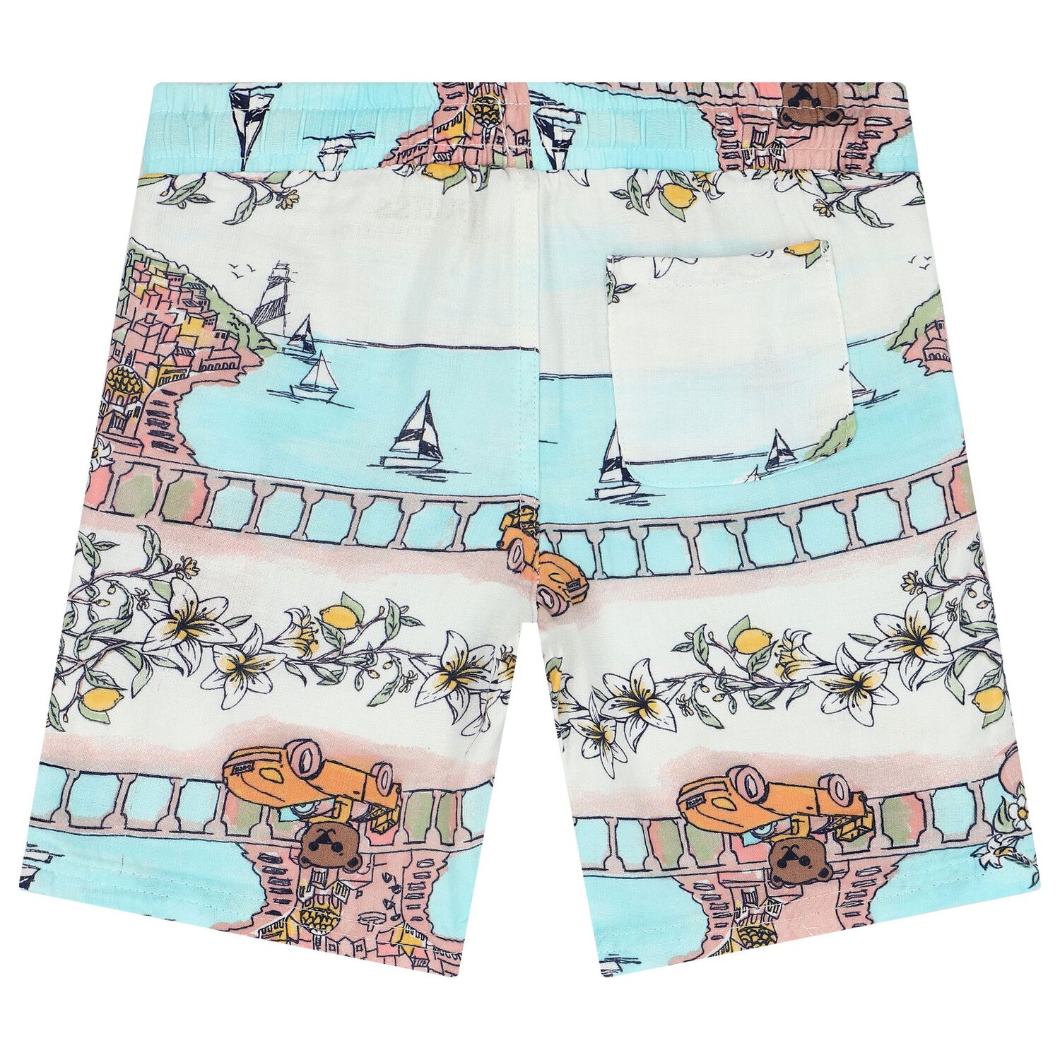 Boys Vacation Print Short, 1, hi-res image number null