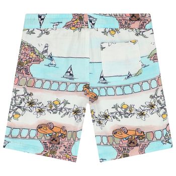 Boys Vacation Print Short