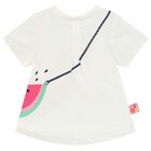 Baby Girls Ivory & Pink Fruits Leggings Set, 1, hi-res