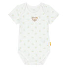 Baby Boys White Elephant & Teddy Bodysuit, 1, hi-res