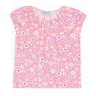 Younger Girls Pink & White Skirt Set, 1, hi-res