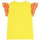 Girls Yellow & Orange Zigzag Skort Set, 1, hi-res