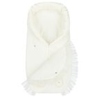 Baby Girls Ivory Carriage Nest, 1, hi-res