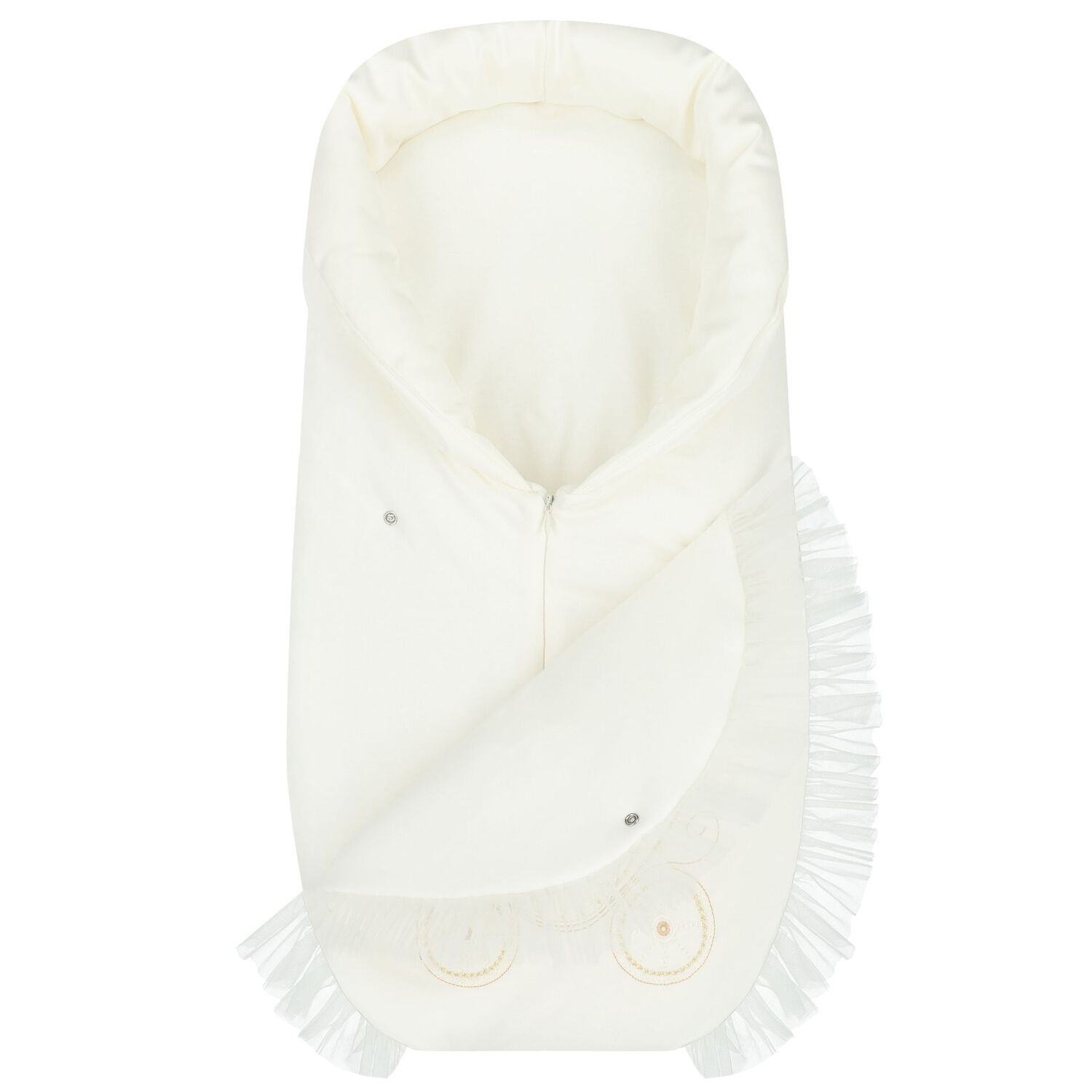 Baby Girls Ivory Carriage Nest, 1, hi-res image number null